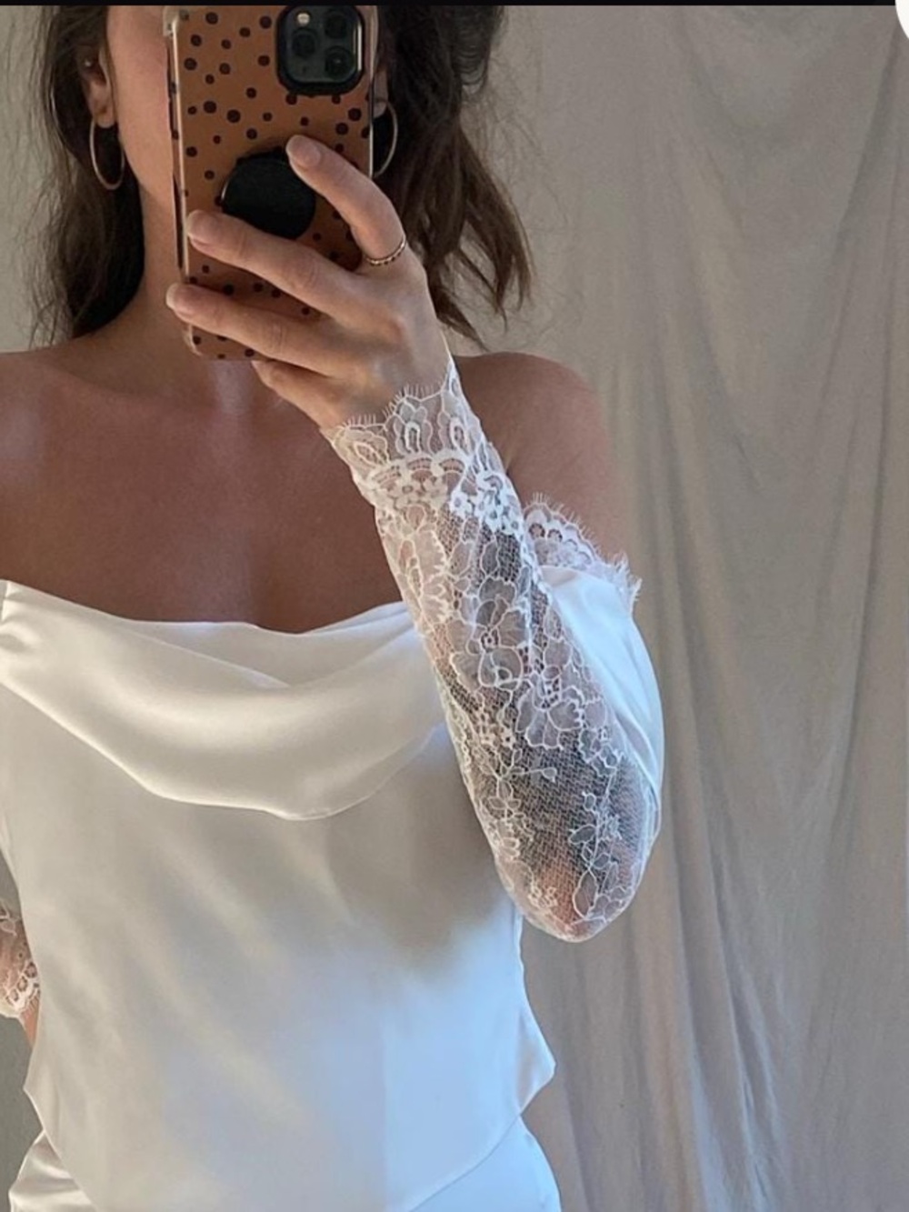 Mermaid off shoulder custom Etsy Wedding Gown